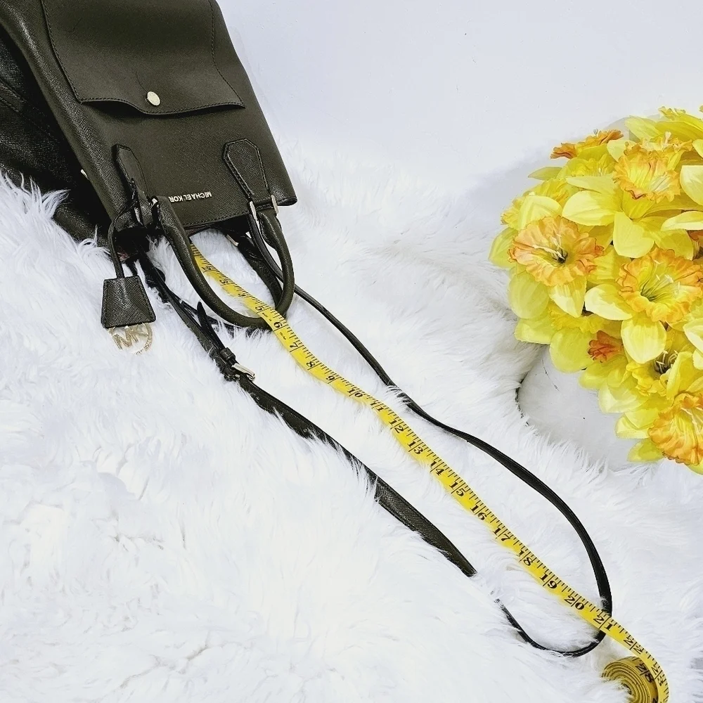 Michael kors Greenwich satchel olive green
